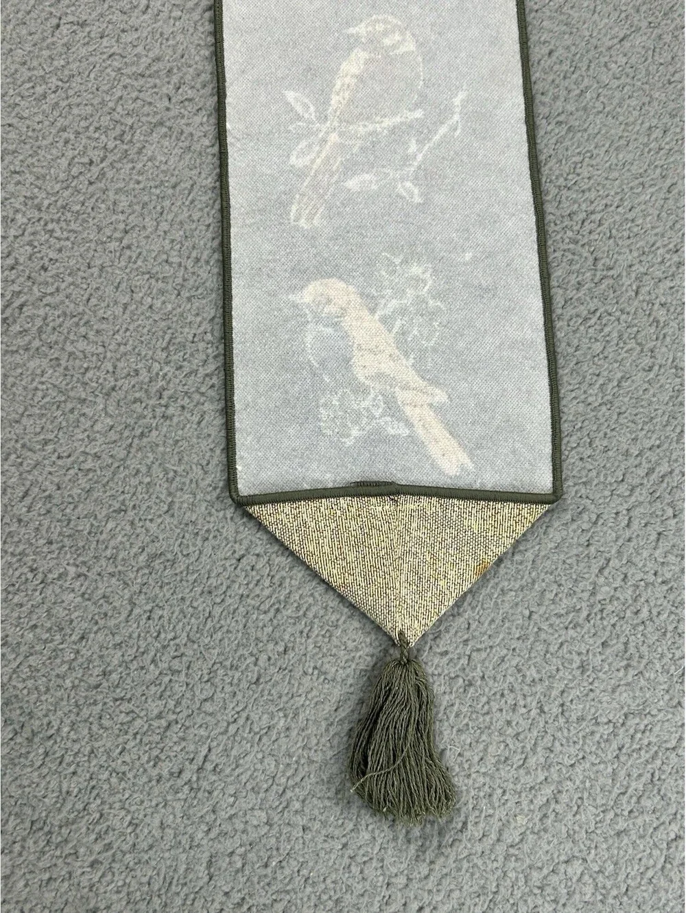 Nancy Shumaker Pallan Bird Watchers Welcome Home Woven Tapestry 6.75